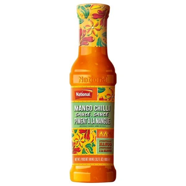 National Mango Chilli Sauce — Each (800 G)