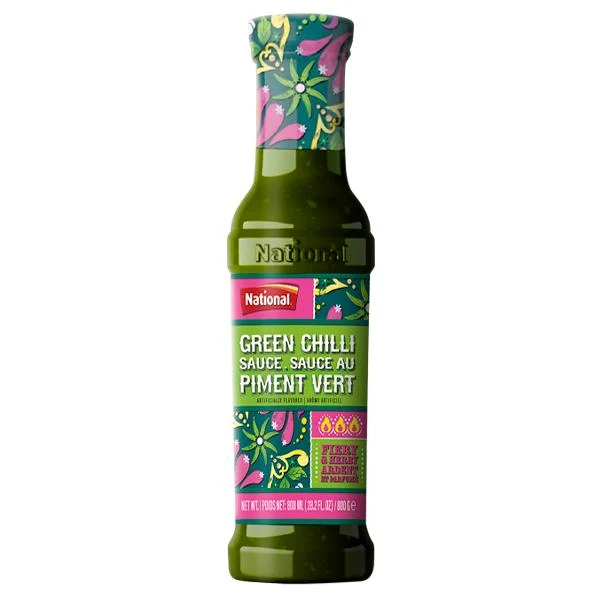 National Green Chilli Sauce - 800g — Each (800 G)