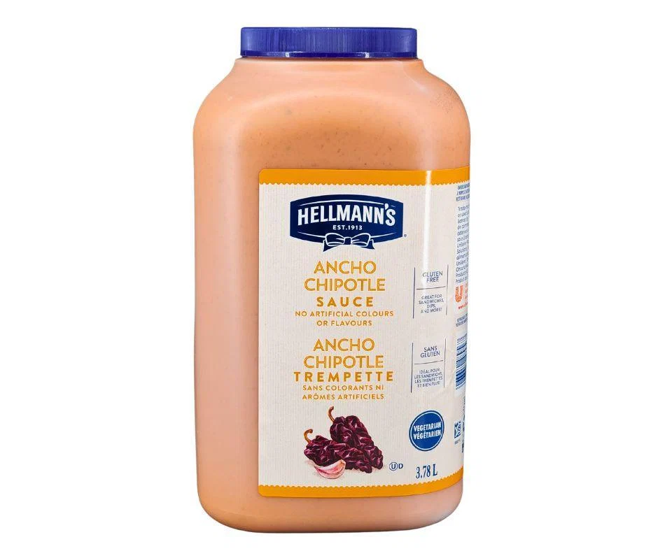 Hellmann's - Ancho Chipotle Sauce — Case (2 x 3.78 L)