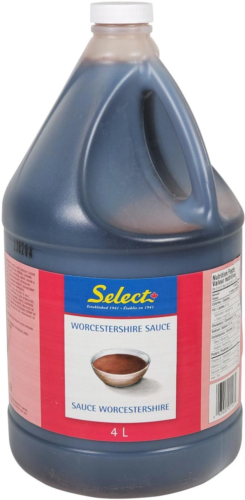 Select - Worcester Sauce — Case (2 x 4 L)