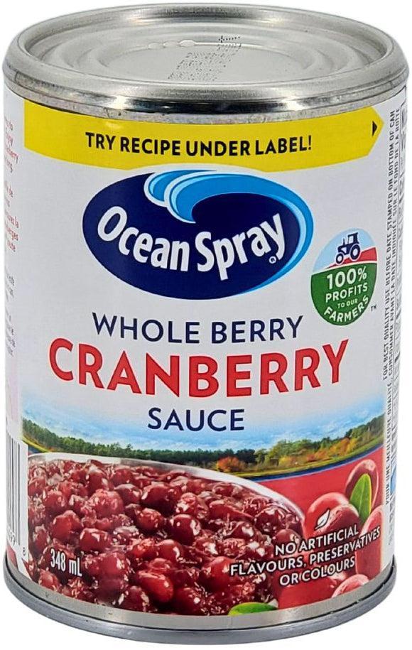 Ocean Spray Whole Berry Cranberry Sauce — Each (348 ML)