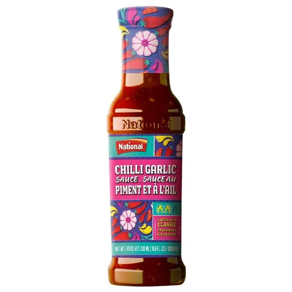 National - Chilli Garlic - Sauce - 300g — Case (12 x 300 G)