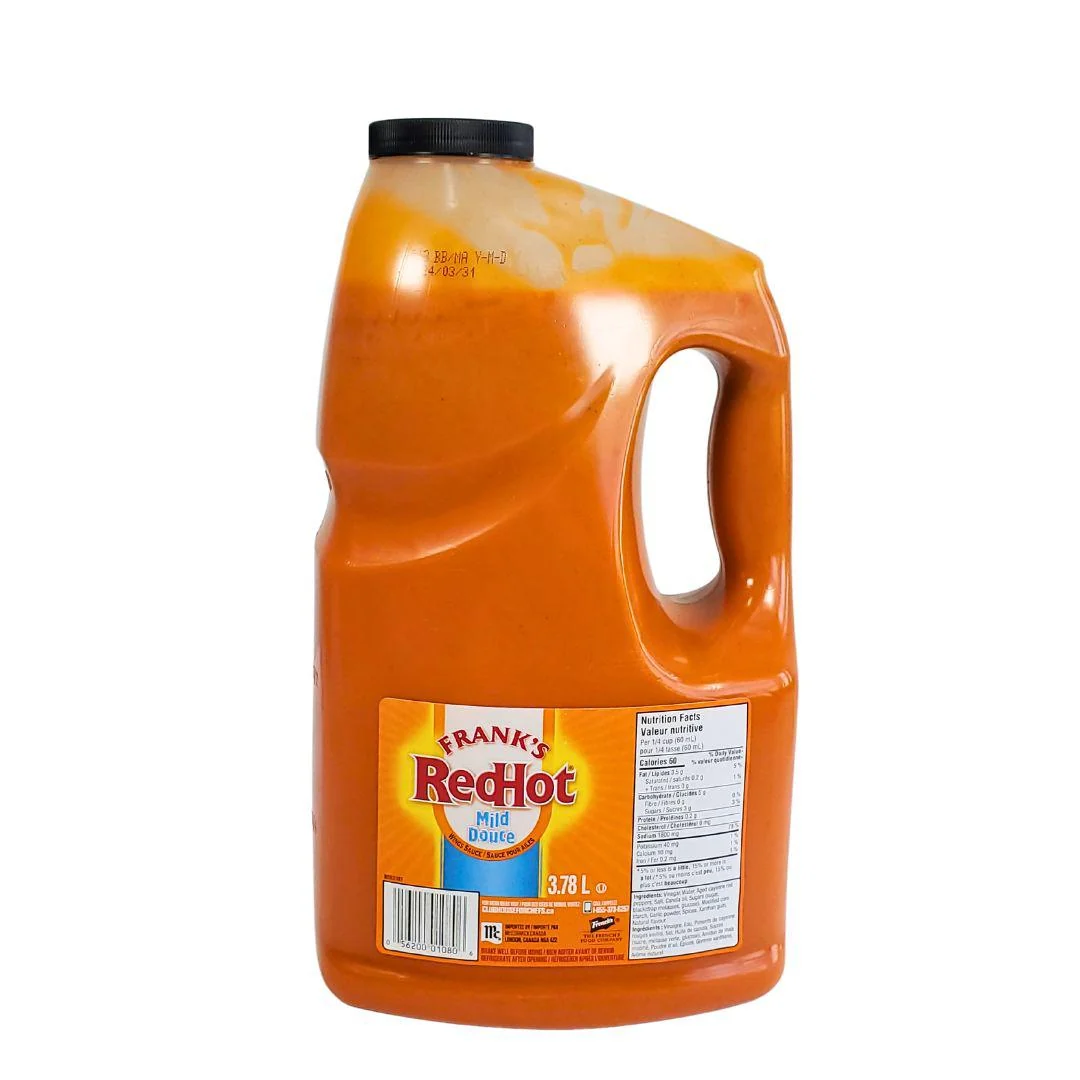 Frank's Red Hot - Wings Sauce - Mild — Each (3.78 L)
