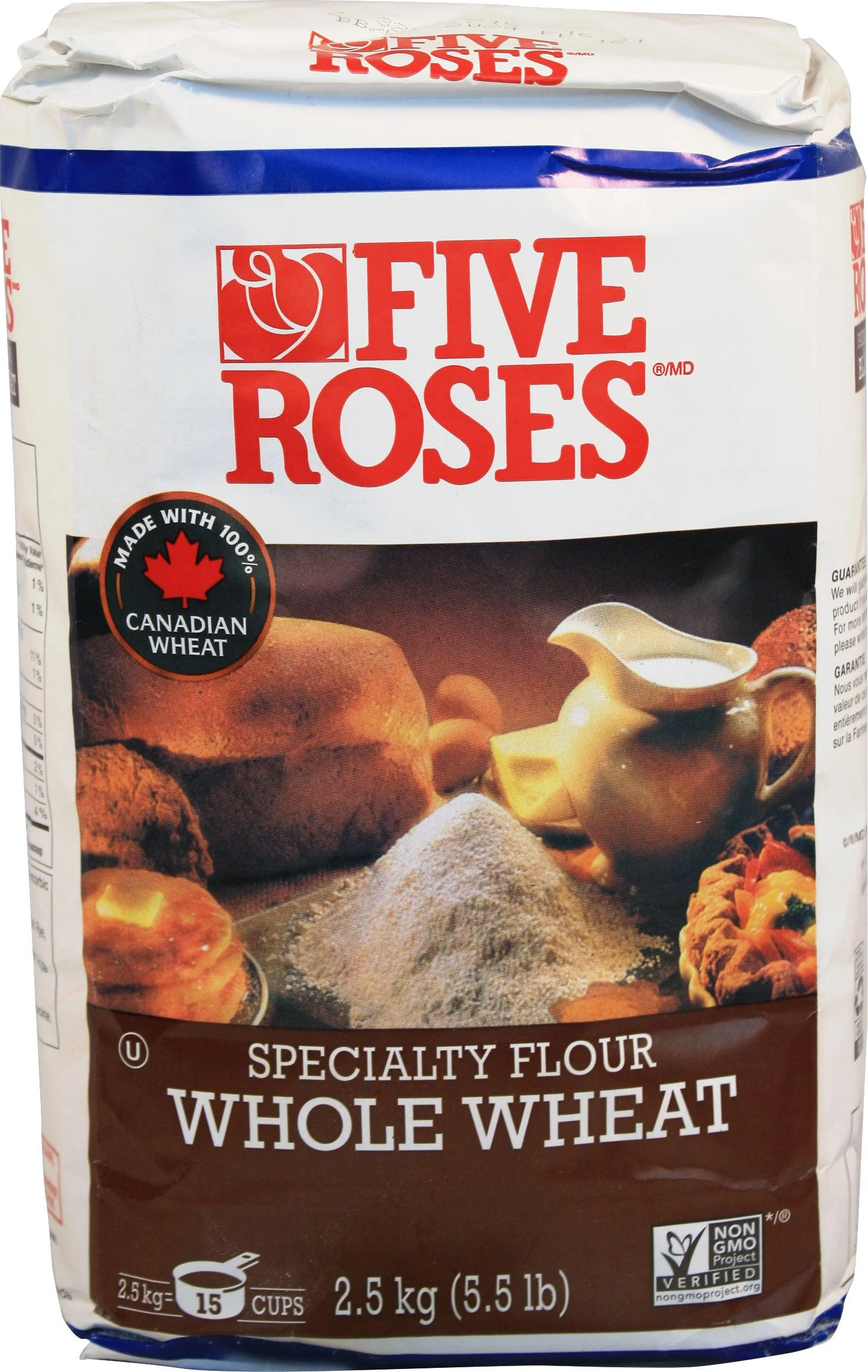 Five Rose - Flour - Five Rose - Whole Wheat — Case (10 x 2.5 KG)