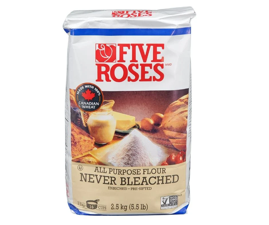 Robin Hood/Five Rose - All Purpose Unbleached Flour — Case (10 x 2.5 KG)