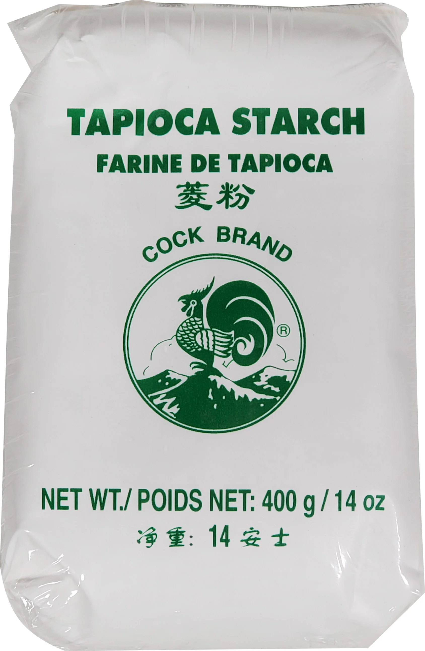 Cock Brand - Tapioca Starch - 400 g — Pack (24 x 400 G)