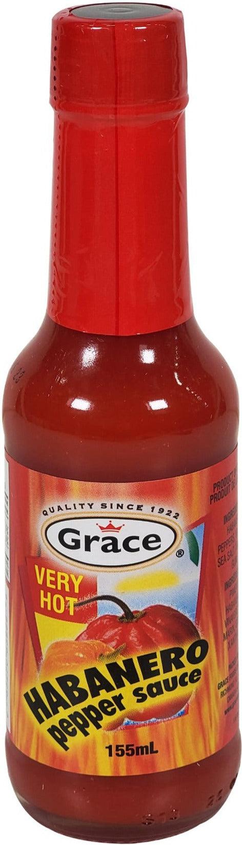 Grace - Habanero Pepper Sauce — Case (12 x 167 ML)