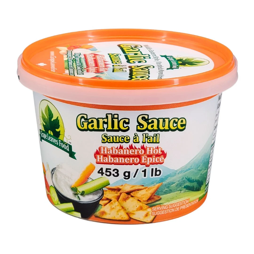 Grape Leaves - Habanero Hot Garlic Sauce - 453g — Case (12 x 453 G)