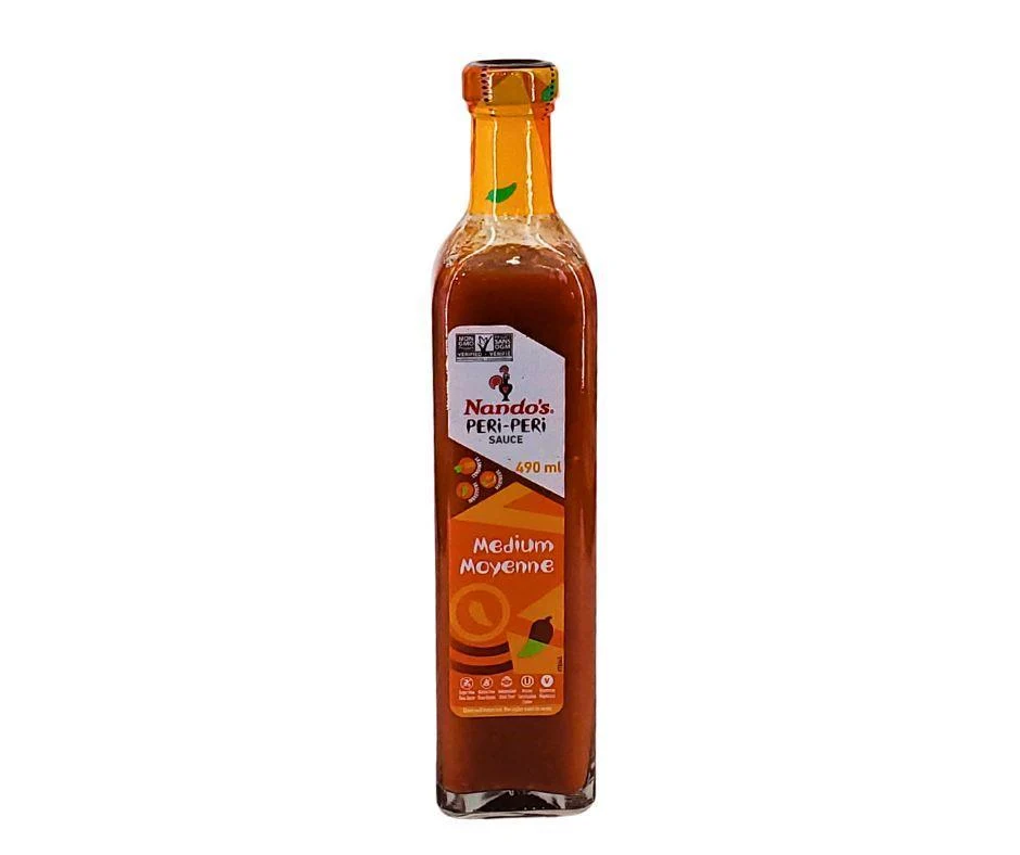 Nando's - Peri Peri Sauce - Medium — Case (6 x 490 ML)