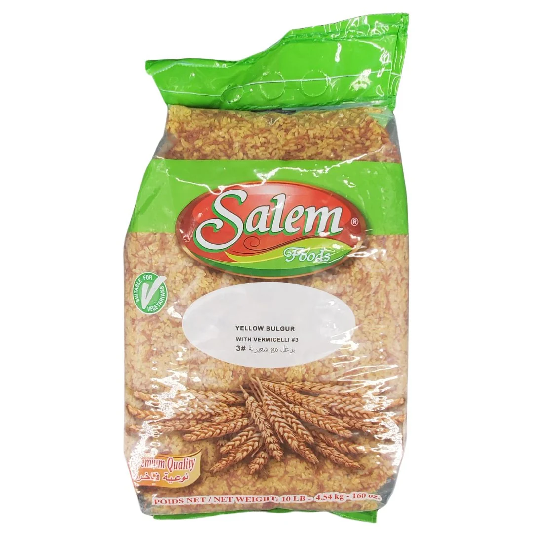 Salem Foods - Coarse Bulgur with Vermicelli #3 — Case (4 x 10 LB)
