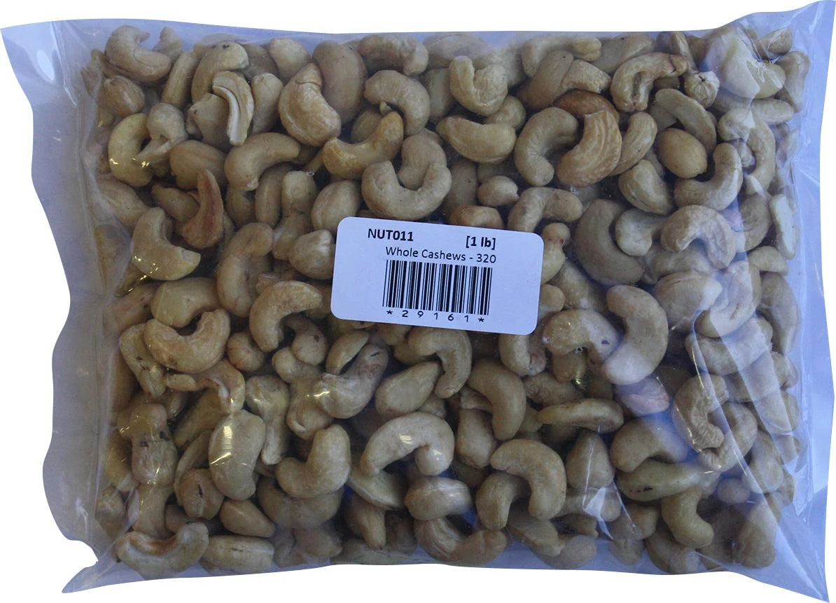 Whole Cashews - 320 — Each (50 LB)
