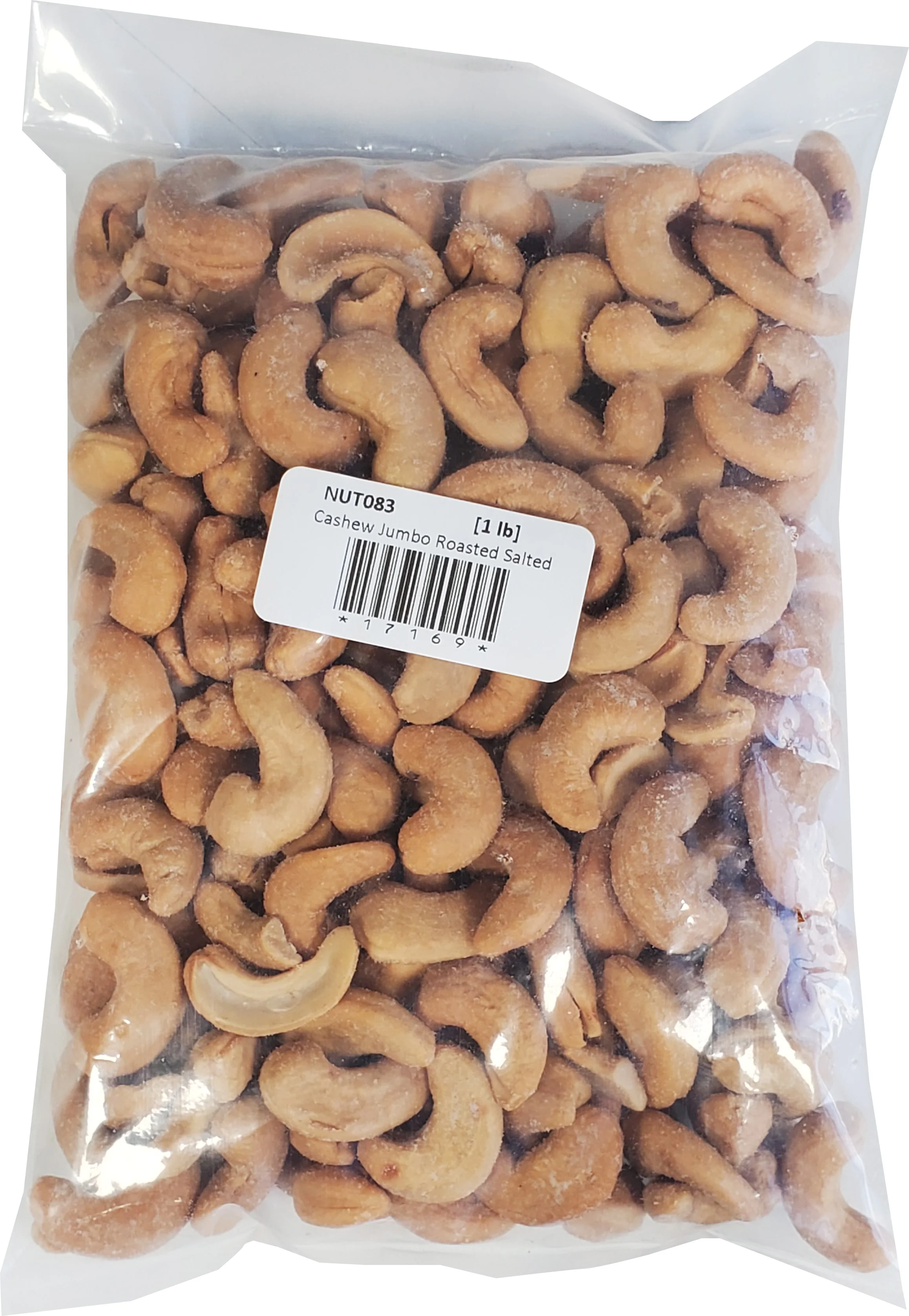 Cashew Jumbo Roasted Salted — Each (5 LB)