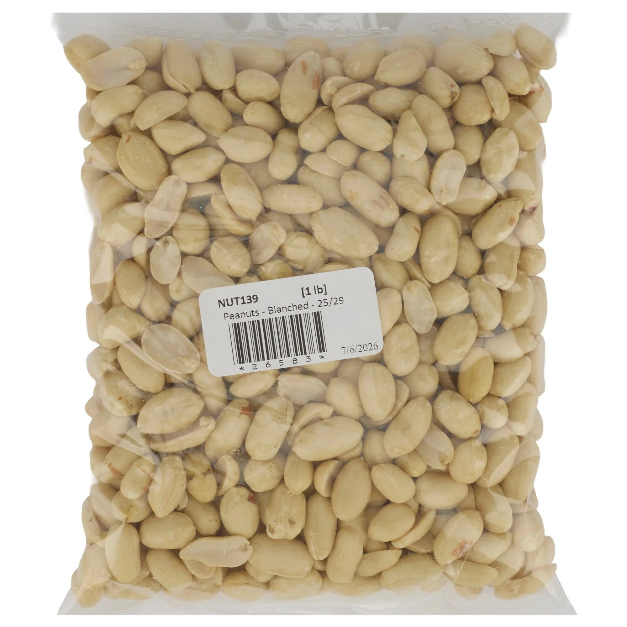 Peanuts - Blanched - 25/29
