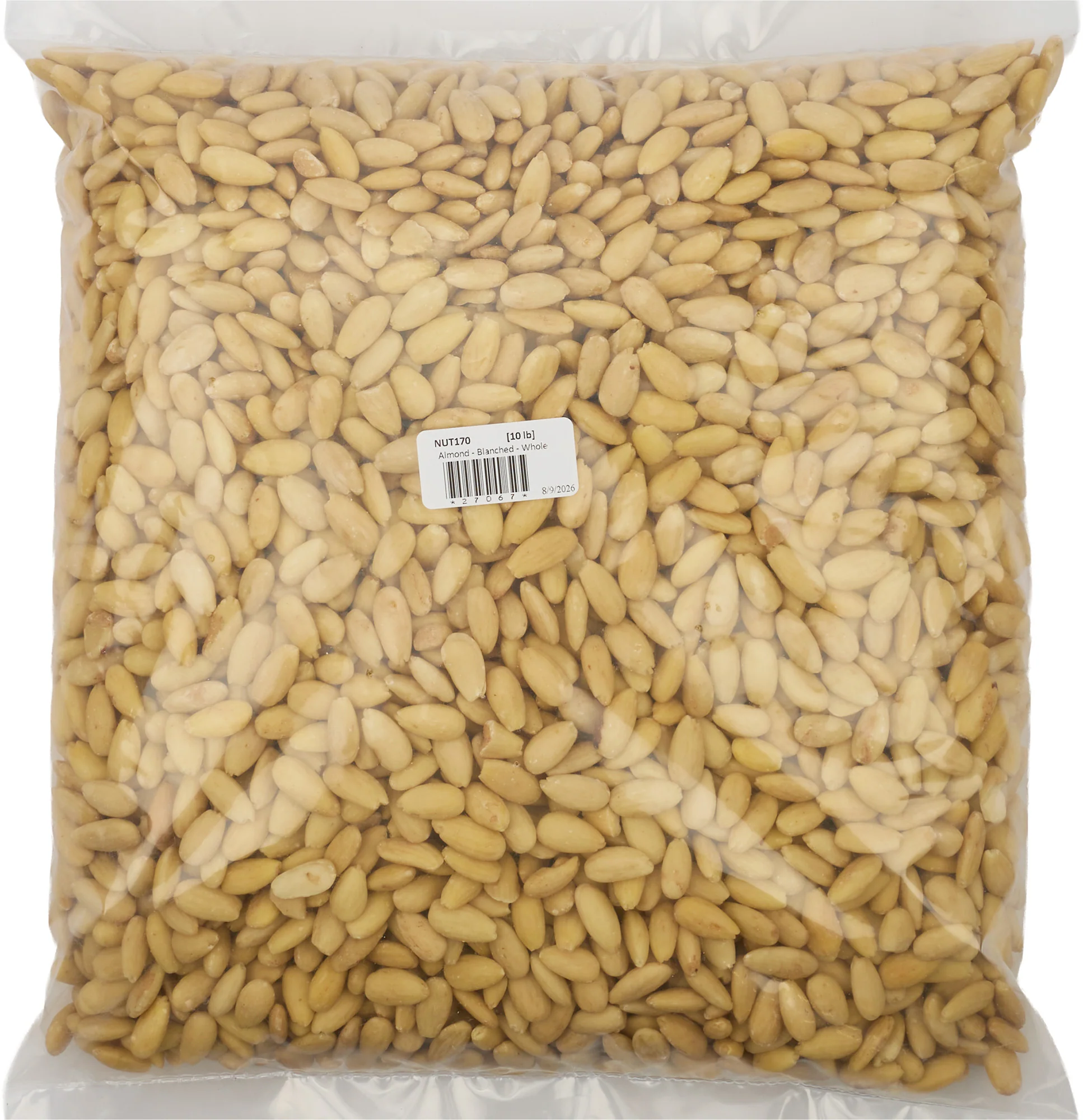 Almond - Blanched - Whole