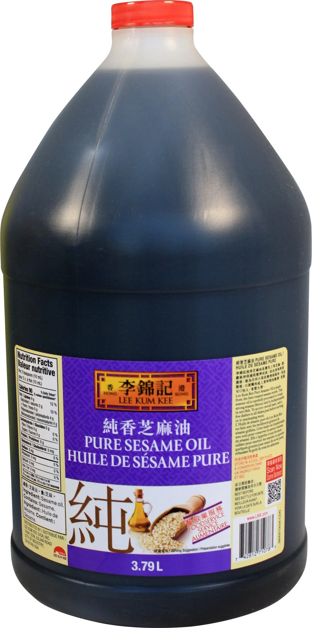 Lee Kum Kee - Pure Sesame Oil — Each (3.48 KG)
