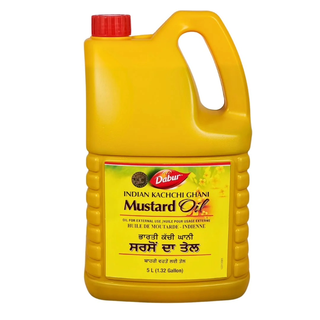 Dabur - Mustard Oil - 5 Lt — Case (4 x 5 L)