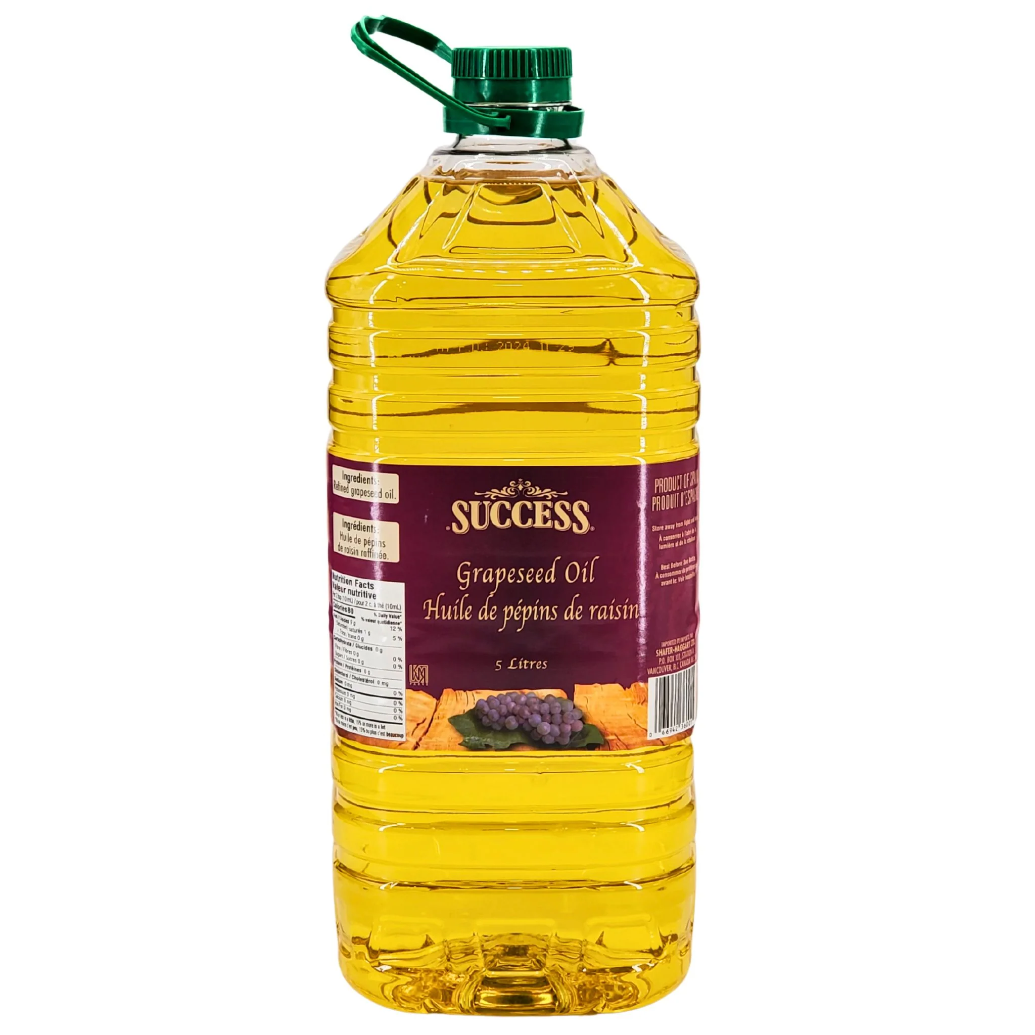Success - Grapeseed Oil — Case (3 x 5 L)