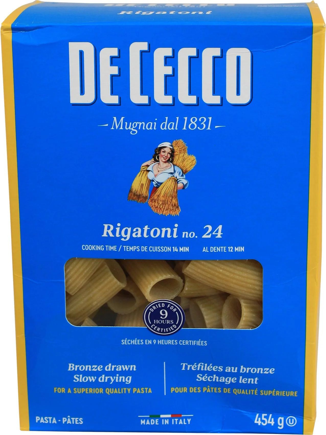 DeCecco - Pasta - Rigatoni - #24 — Each (454 G)