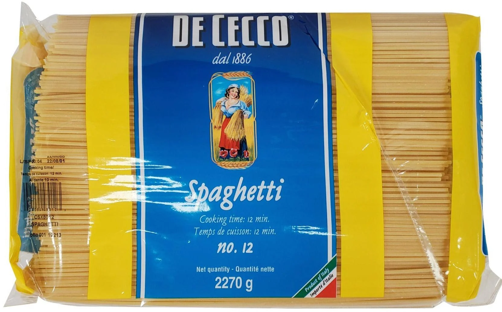 DeCecco - Pasta - Spaghetti — Each (5 LB)