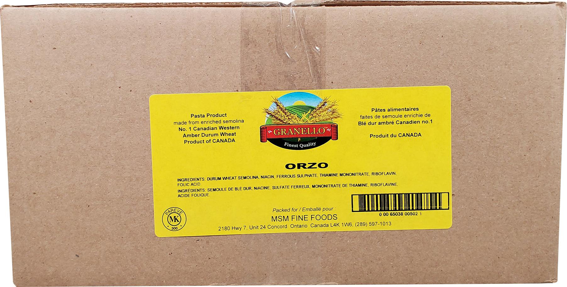 Granello - Pasta - Orzo — Case (2 x 10 LB)