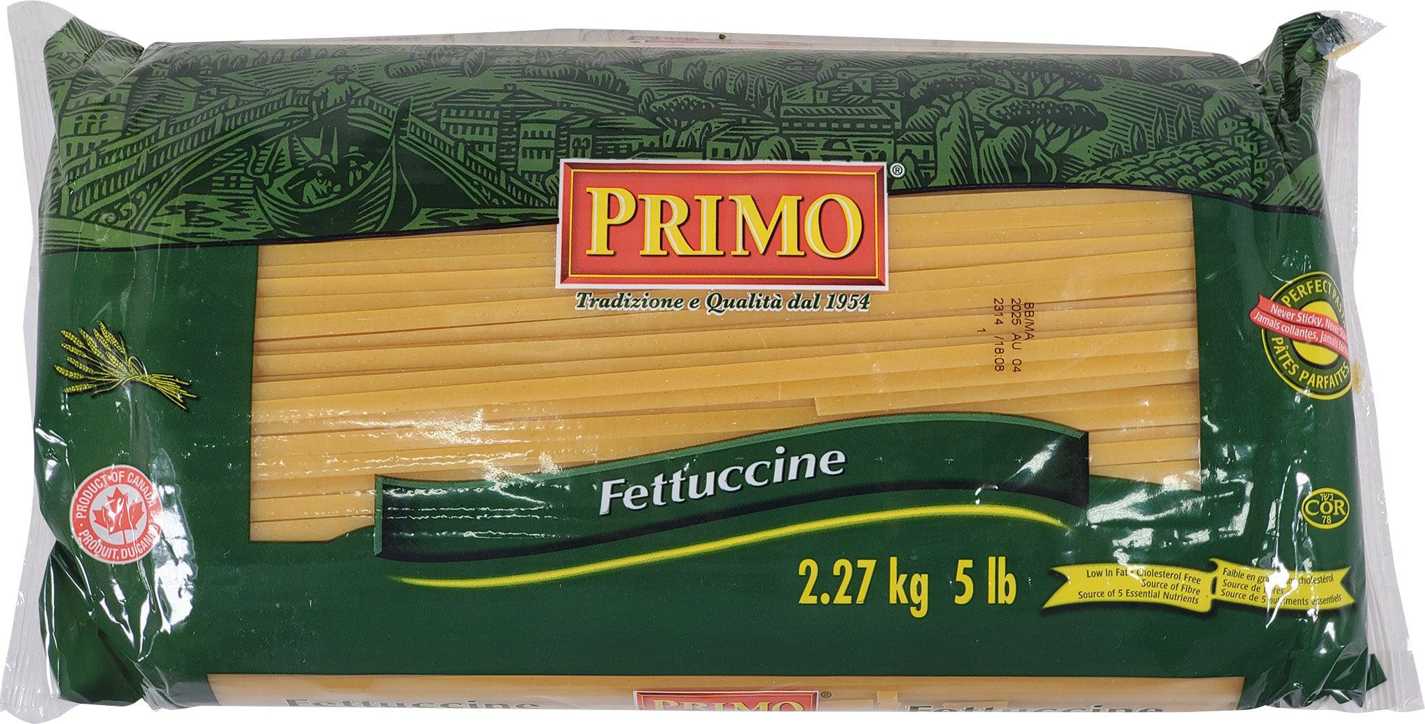 Primo - Pasta - Fettuccine — Case (4 x 5 LB)