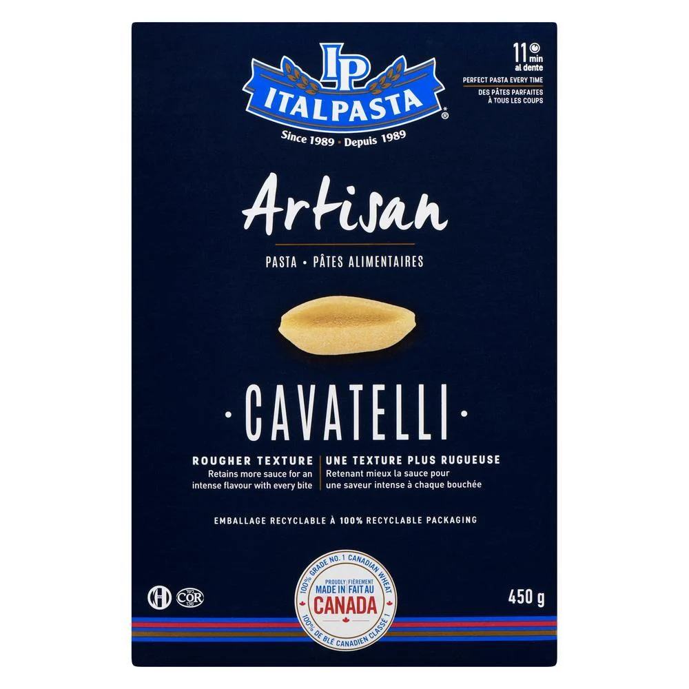 Italpasta - Artisan - Pasta - Cavatelli — Each (450 G)