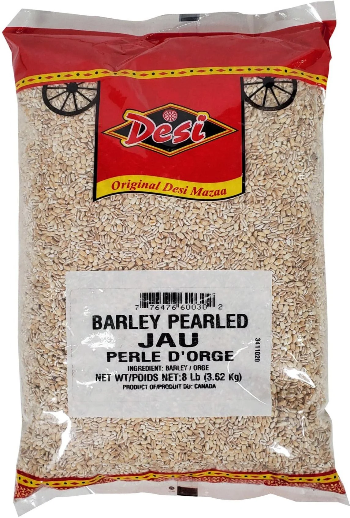 Desi - Barley - Pearled — Case (5 x 8 LB)