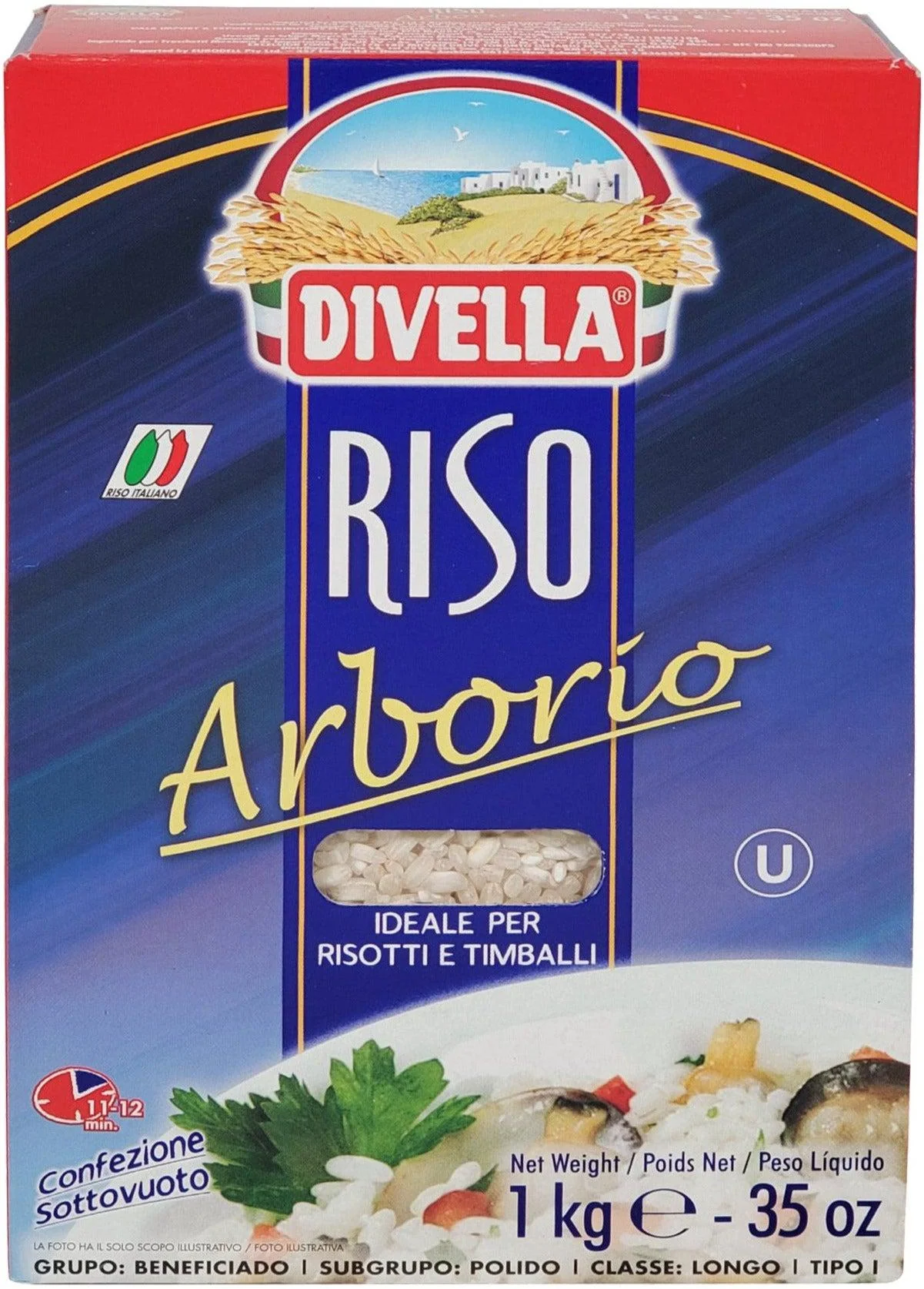 Divello Riso - Rice - Superfino Arborio — Case (10 x 1 KG)