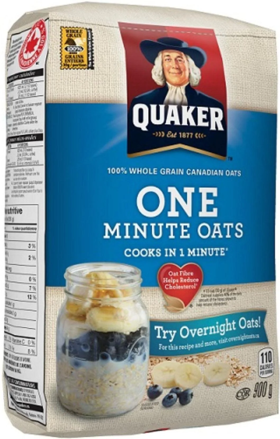 Quaker - One Minute Oats — Each (900 G)