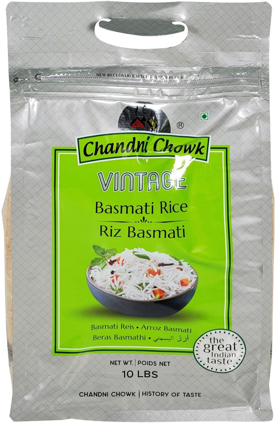 Chandni Chowk Vintage Basmati Rice — Each (10 LB)
