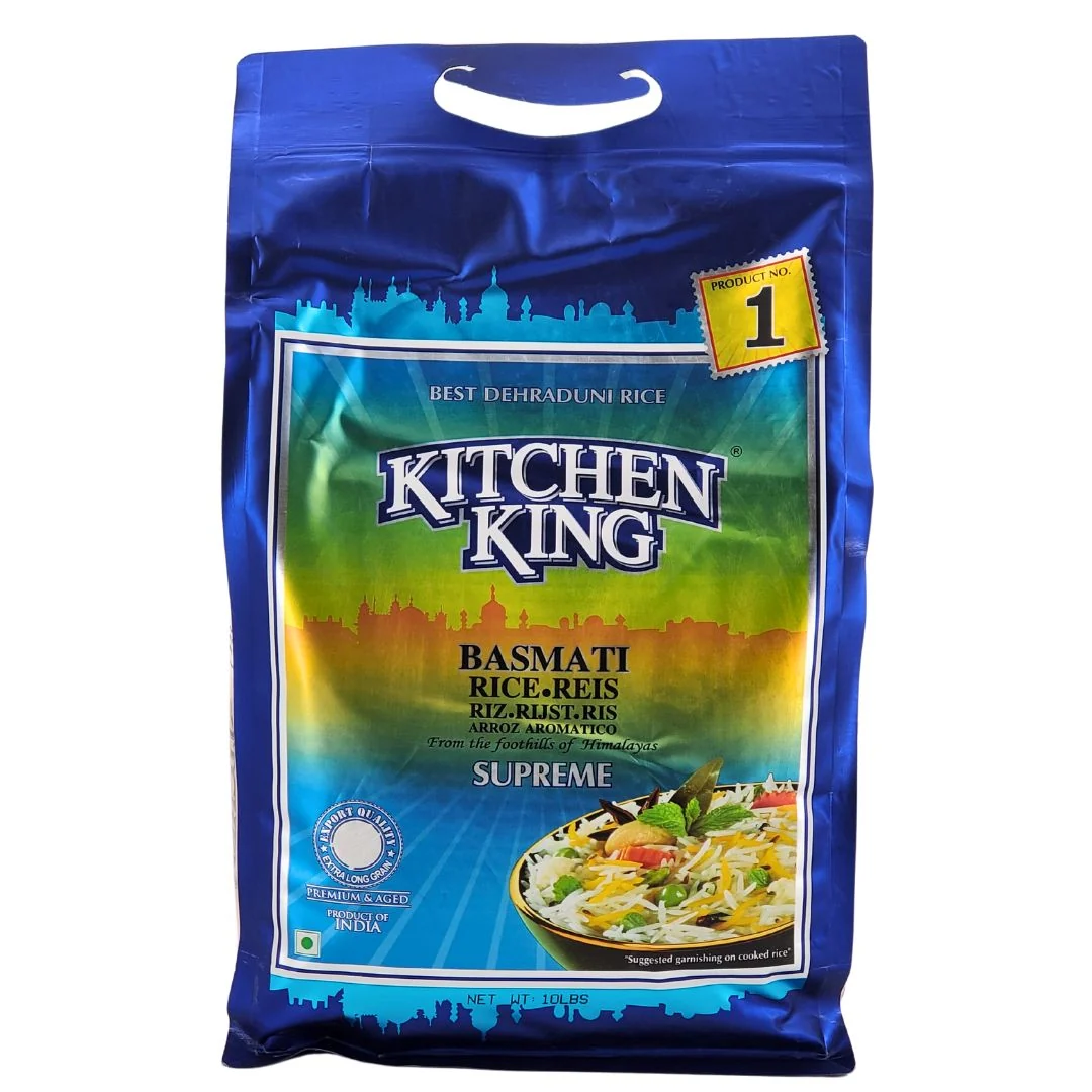 Kitchen King - Supreme Basmati Rice - 10lb — Each (10 LB)