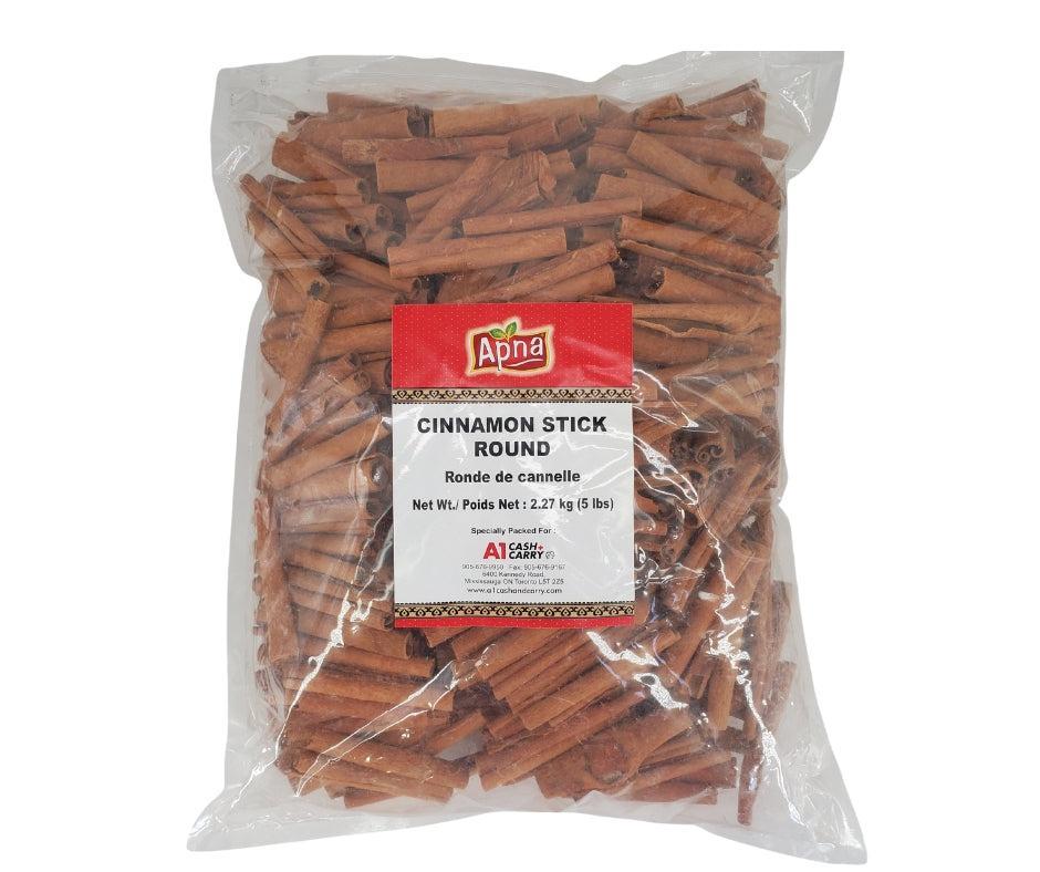 Apna - Cinnamon - Round (Dalchini) — Case (8 x 5 LB)