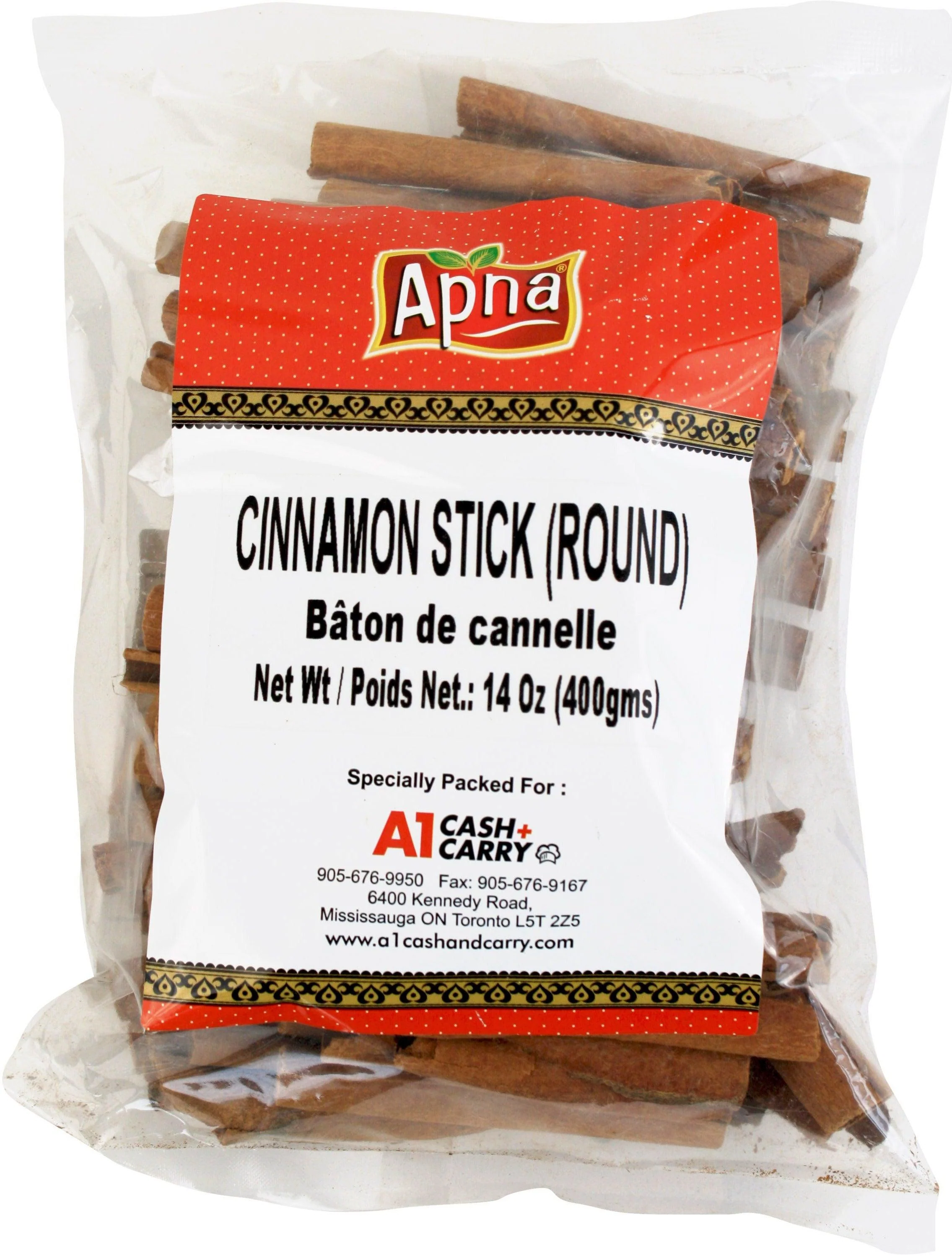 Apna - Cinnamon (Round) — Case (20 x 400 G)