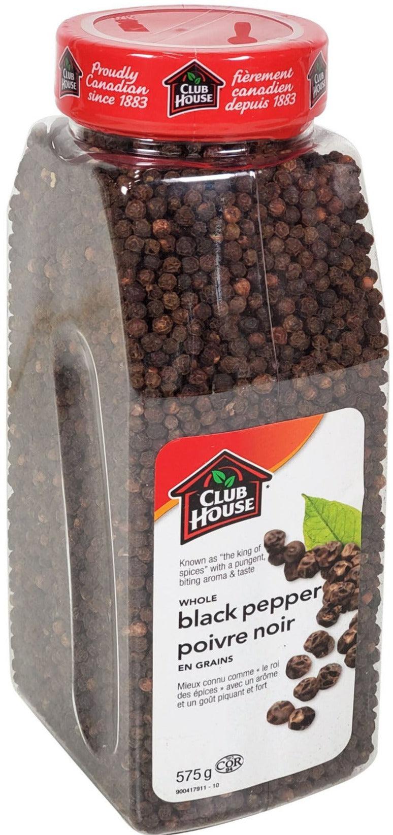 Club House - Black Pepper - Whole — Each (575 G)