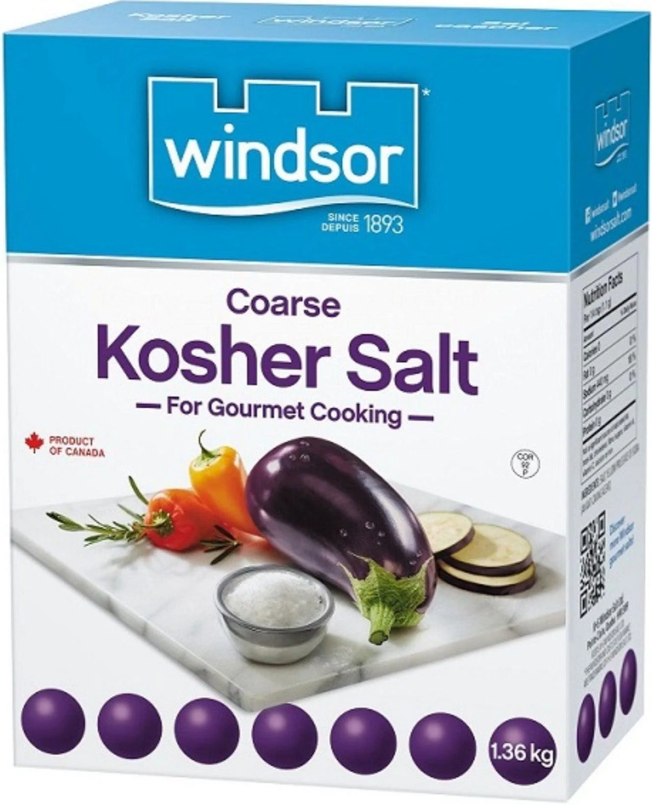 Windsor - Kosher Salt - 7037 — Each (1.36 KG)