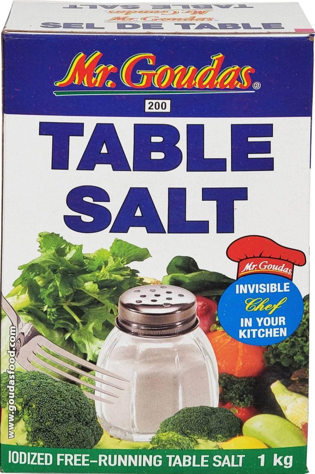 Mr. Goudas - Table Salt — Case (12 x 1 KG)