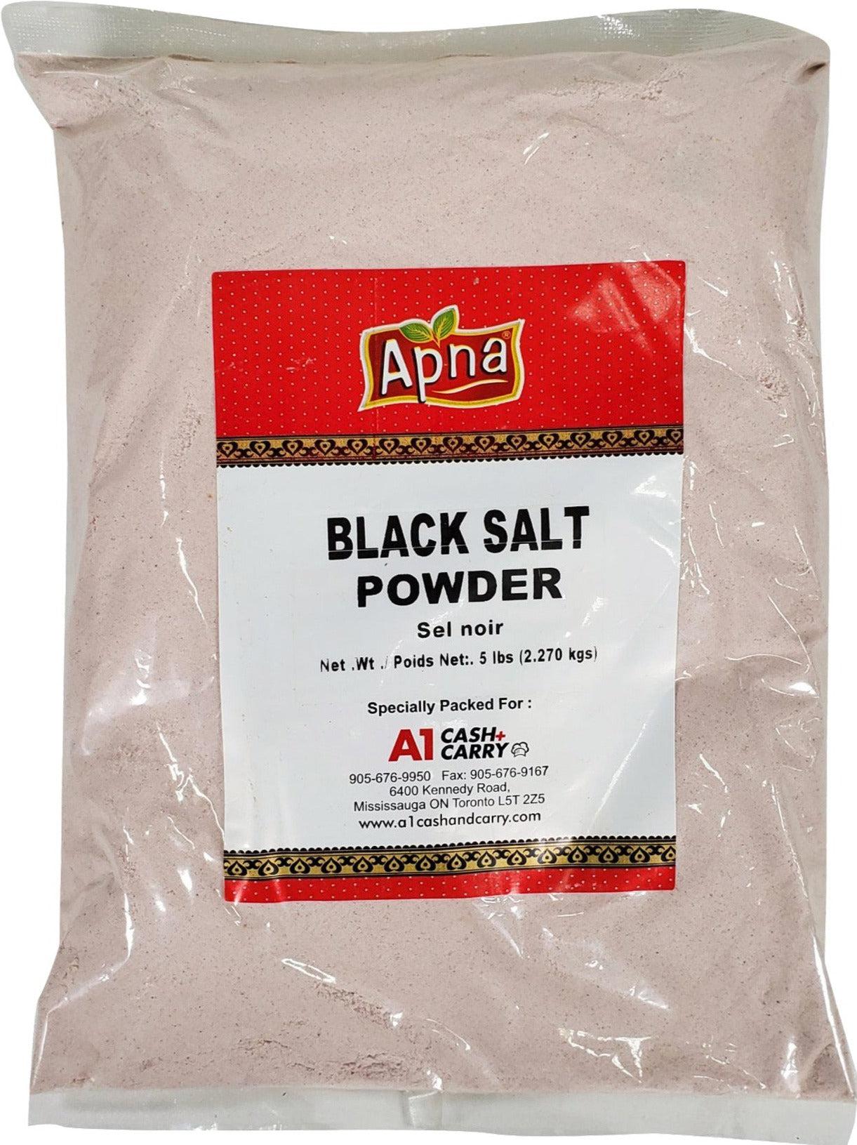 Apna/Lajawab - Black Salt (Kala Namak) — Each (5 LB)