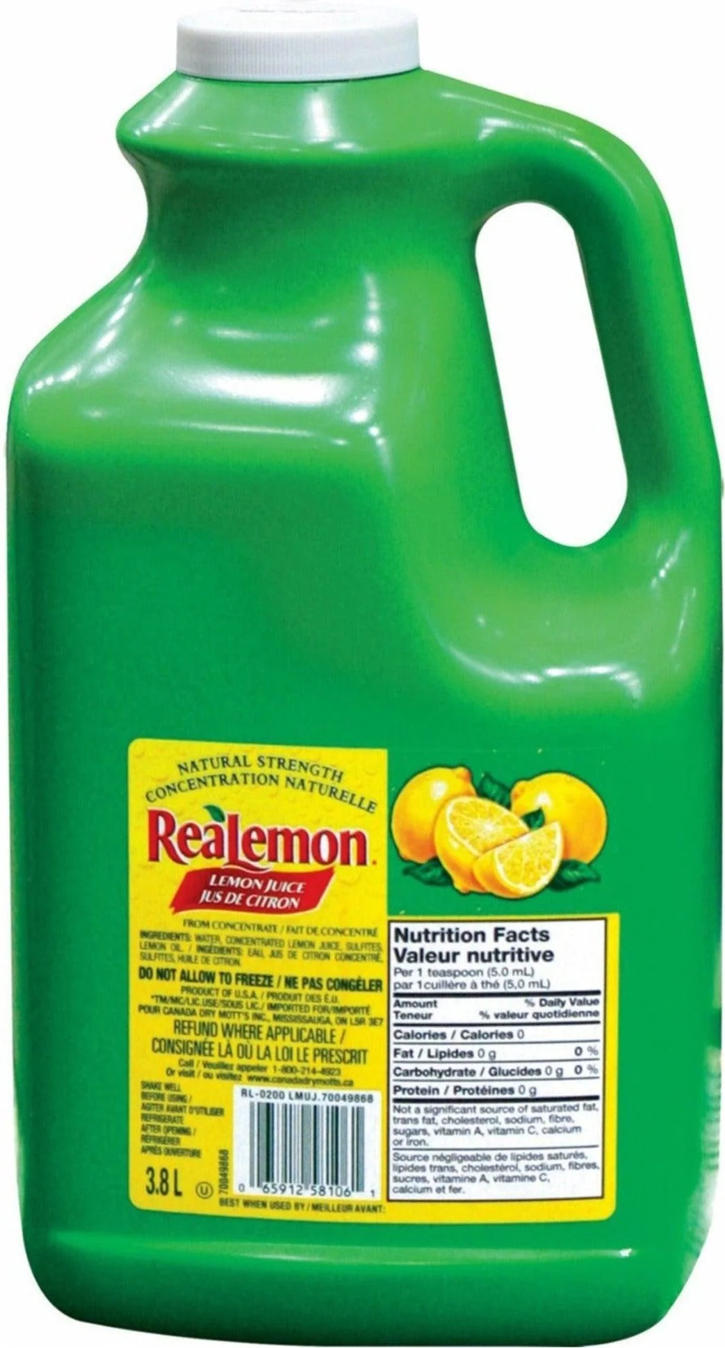 ReaLemon - Lemon Juice — Case (2 x 3.78 L)