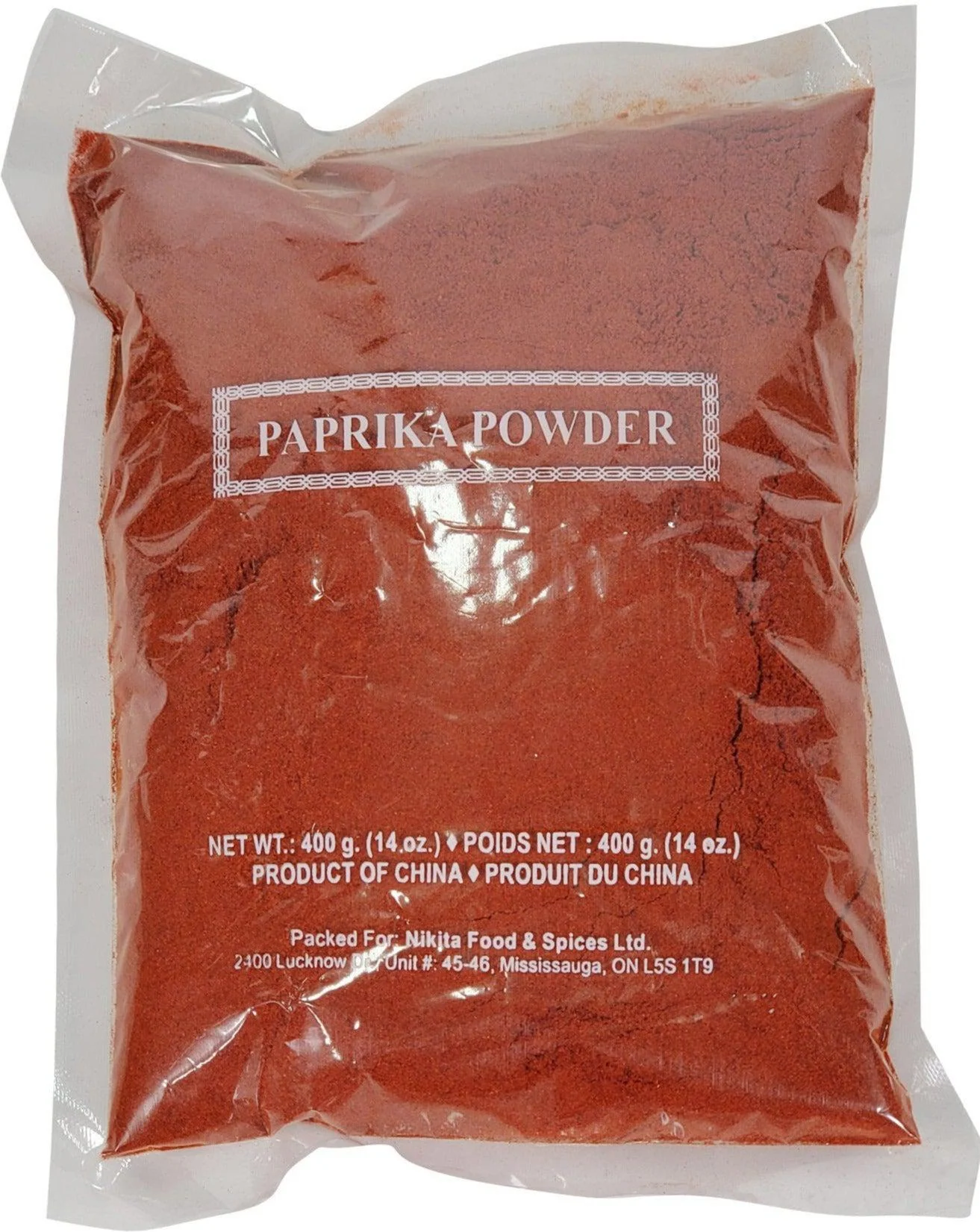 Paprika Powder — Case (20 x 400 G)