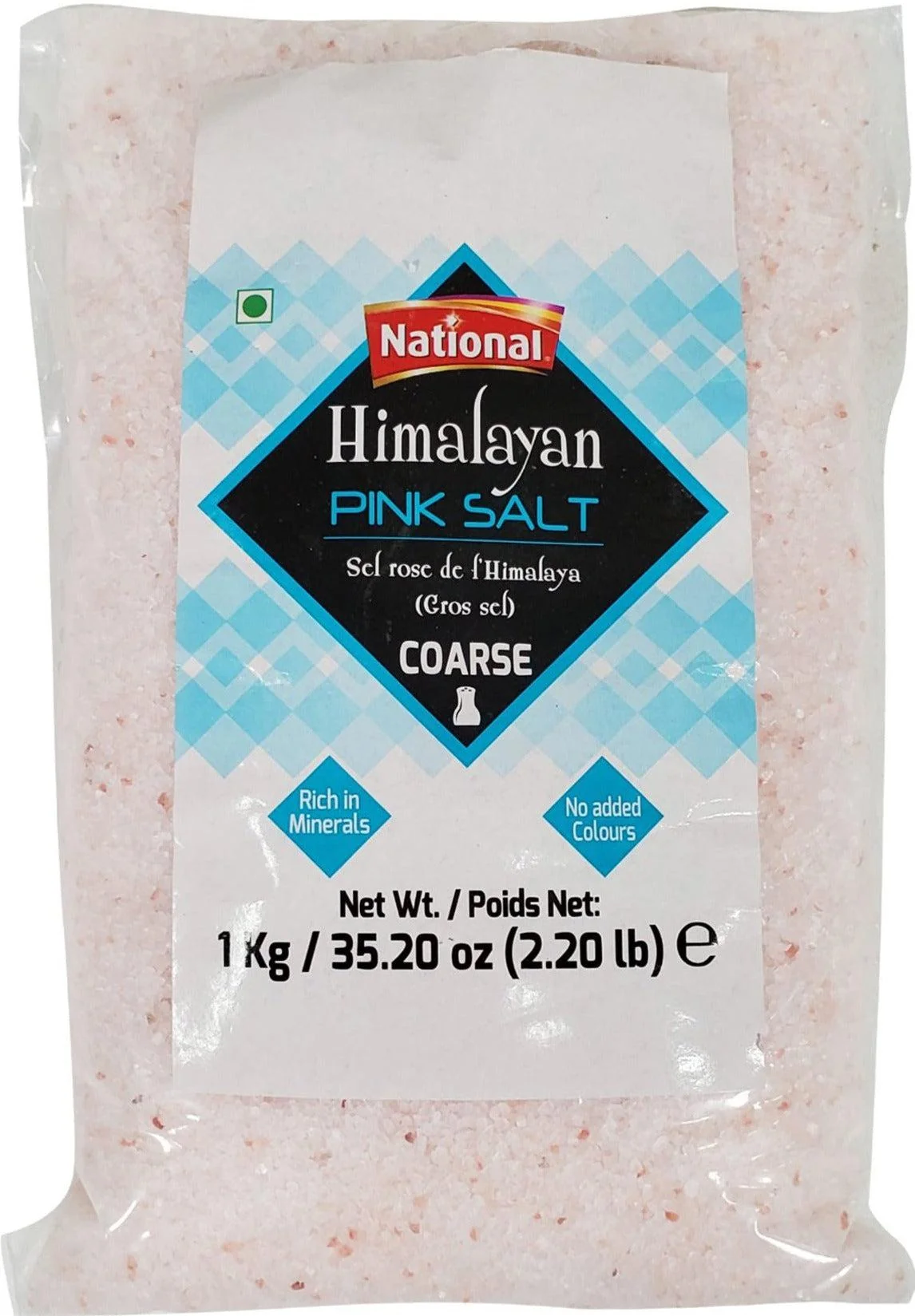National - Himalayan Pink Salt - Coarse — Each (1000 G)