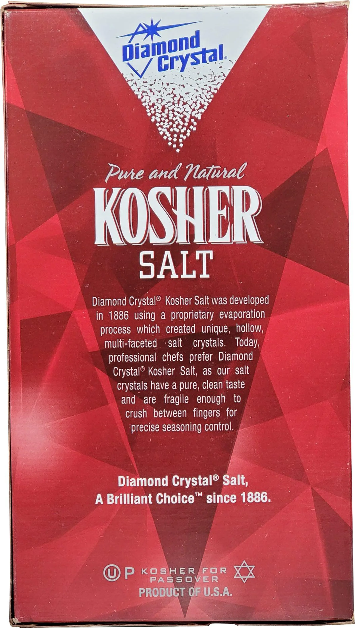 Diamond Crystal - Kosher Salt — Case (9 x 1.36 KG)