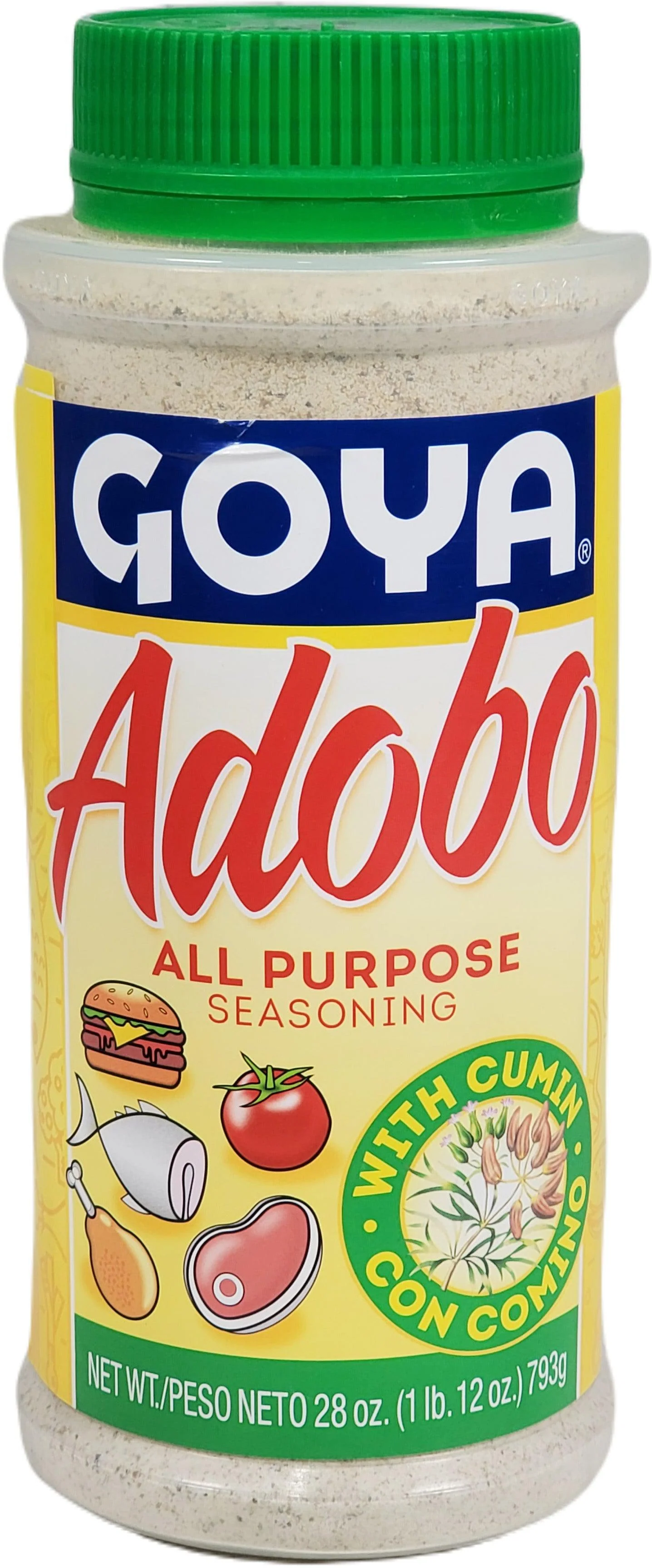 Goya - Adobo Seasoning with Cumin — Case (12 x 28 OZ)