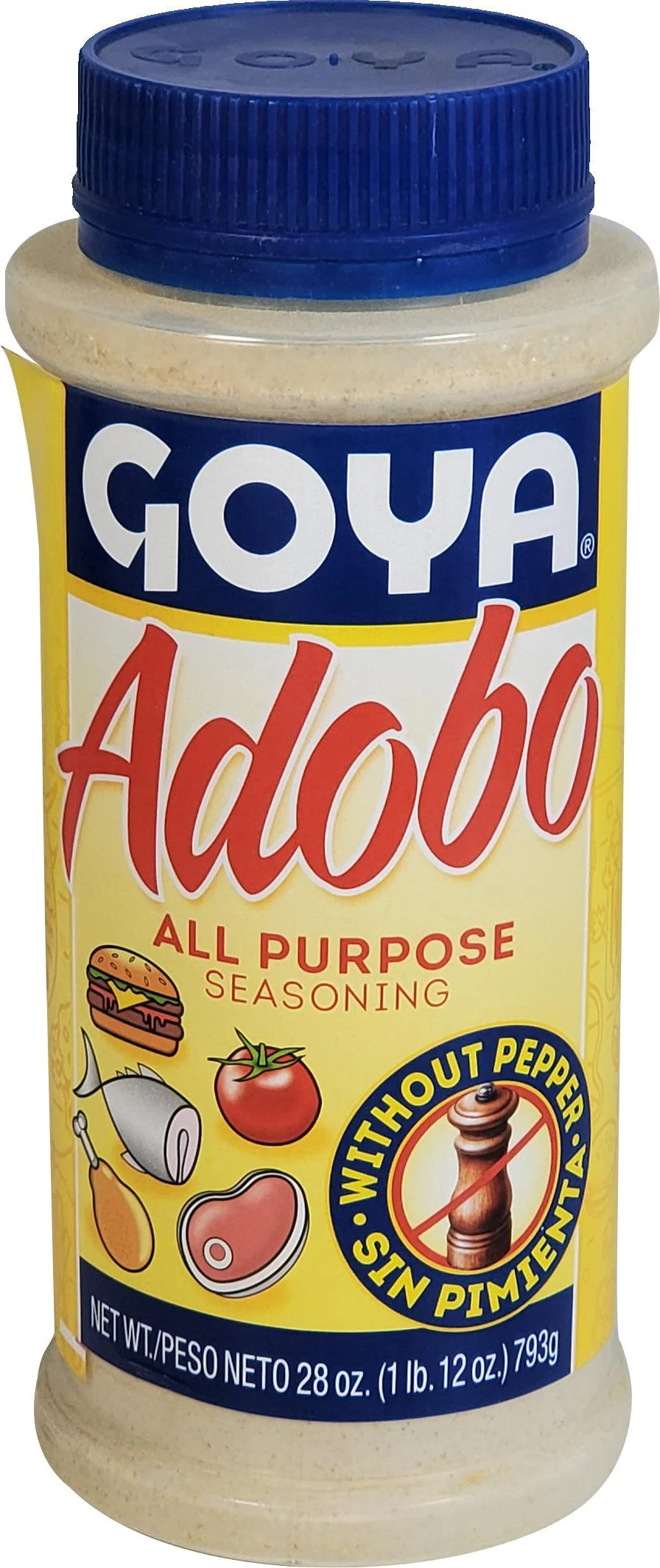 Goya - Adobo Seasoning without Pepper — Case (12 x 28 OZ)