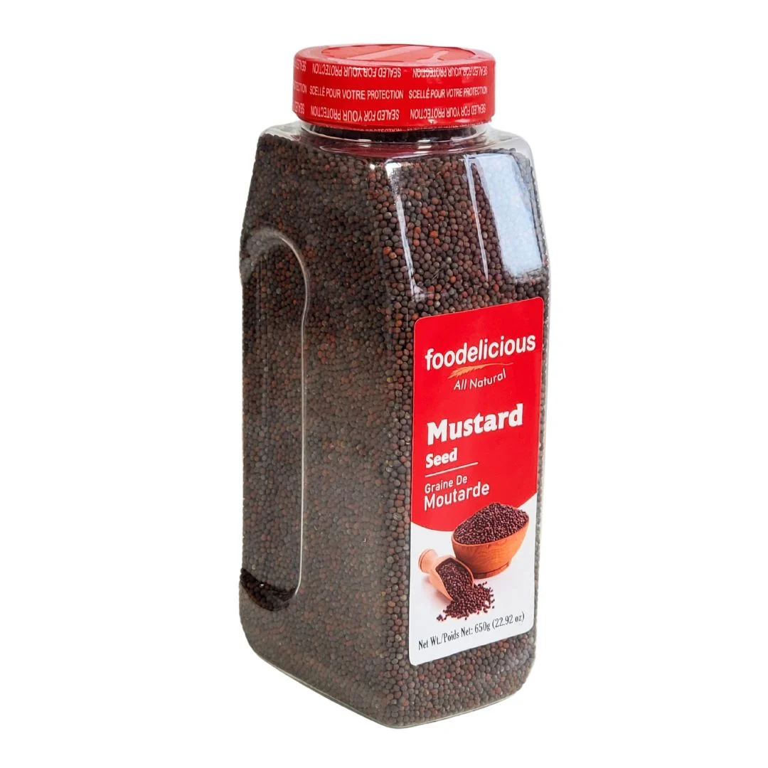 Foodelicious - Mustard Seed - Jar — Case (12 x 650 G)
