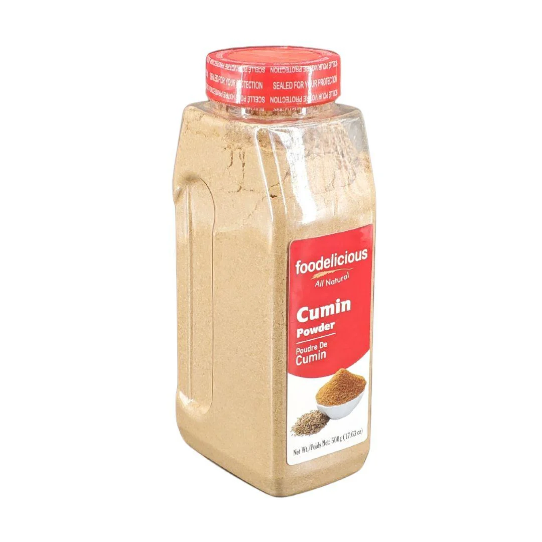 Foodelicious - Cumin Powder - Jar — Case (12 x 500 G)