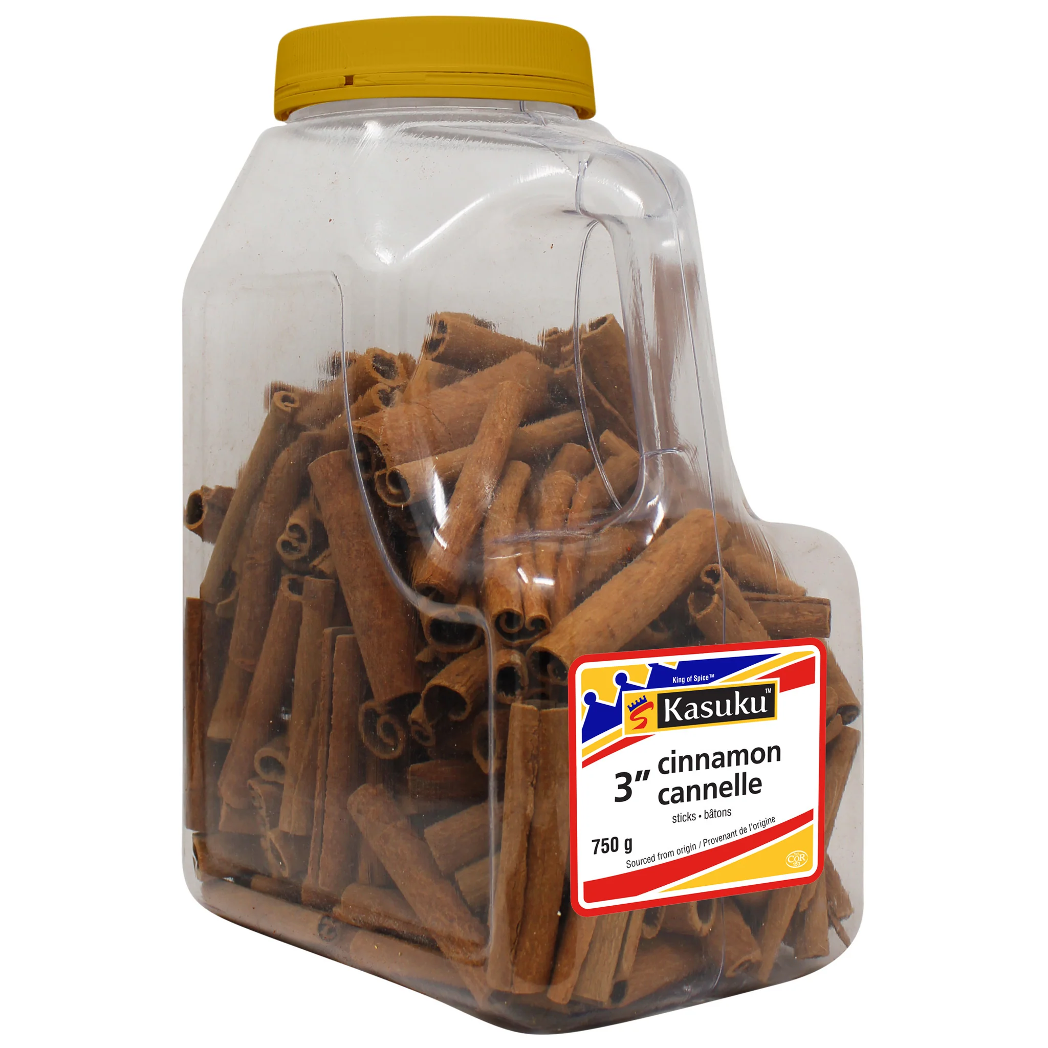 Kasuku - 3” Cinnamon Sticks — Each (750 G)
