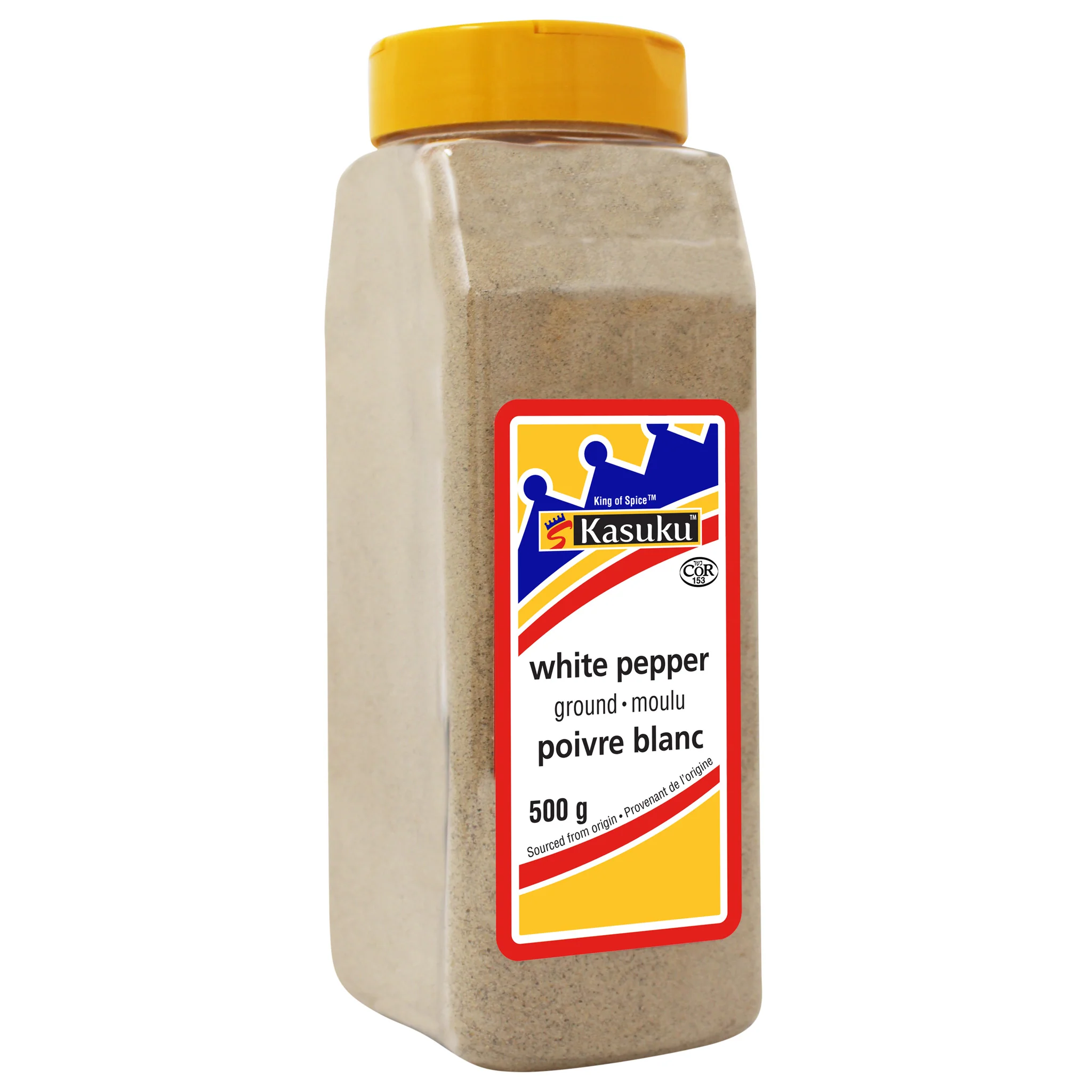 Kasuku - White Pepper Ground — Case (9 x 500 G)