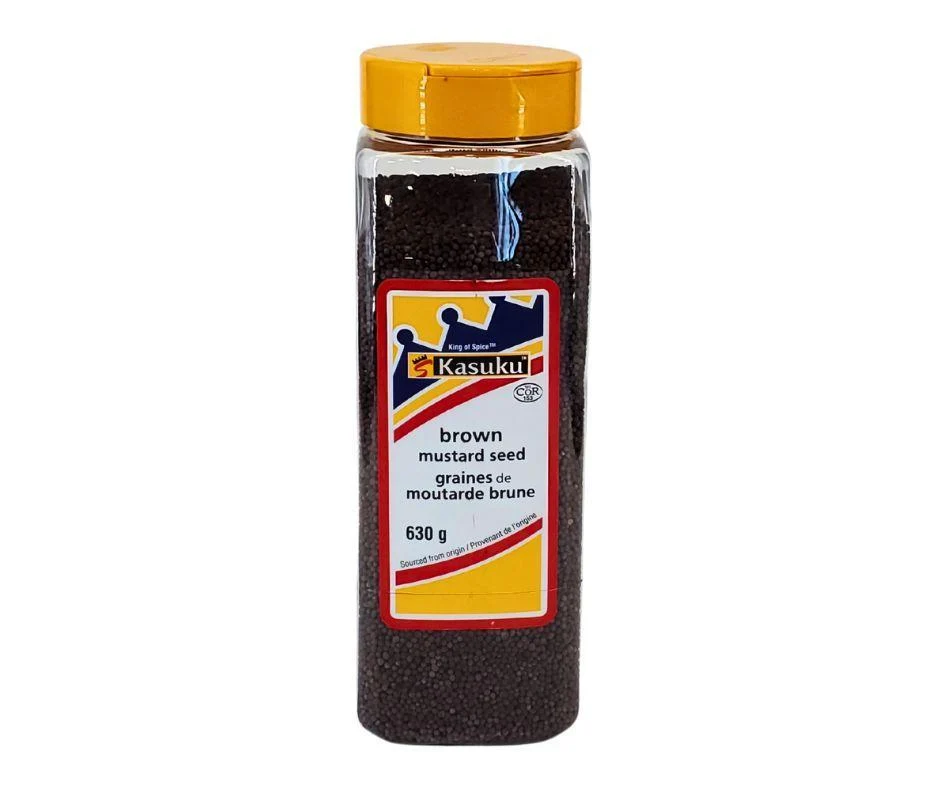 Kasuku - Brown Mustard Seeds — Case (9 x 630 G)