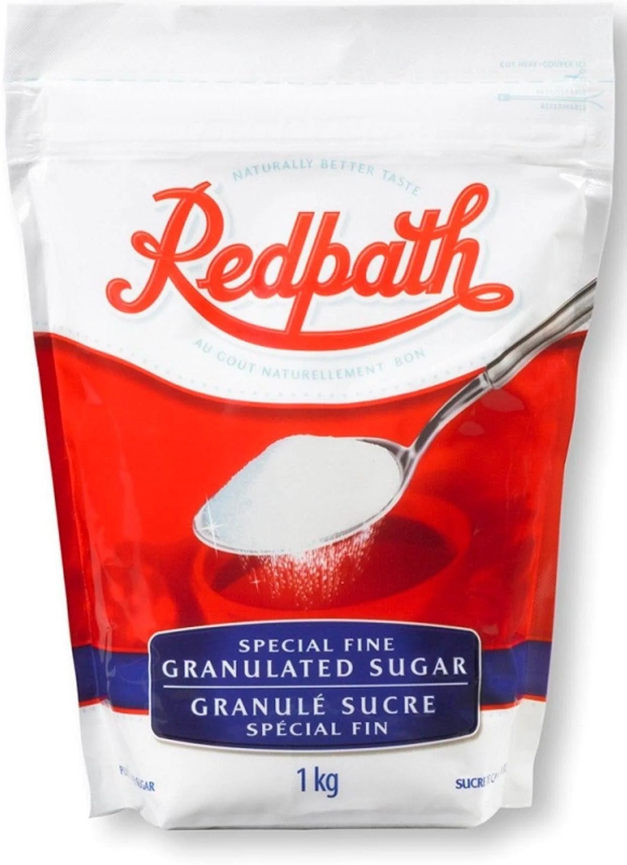 Redpath - Sugar - Fine - Granulated — Case (10 x 1 KG)