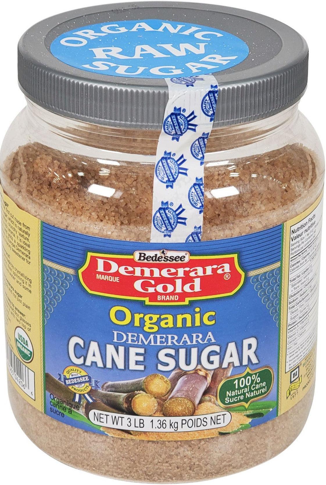 Max & Marcus/Demerara - Organic Cane Sugar — Case (8 x 3 LB)
